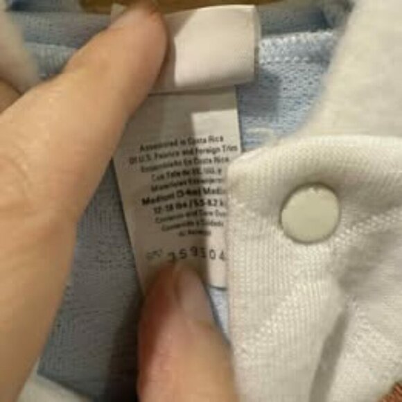 VINTAGE Carters bunny Snowsuit - Picture 4 of 4